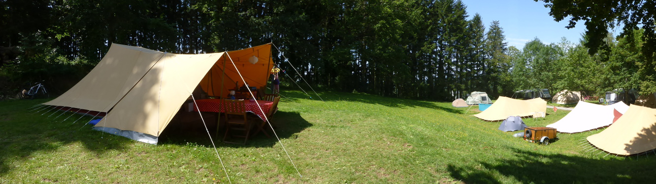 panorama de waard huurtent Frankrijk